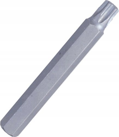 Bit Torx King Tony 168060T, 10mm T60, 80mm, ngjyrë metali