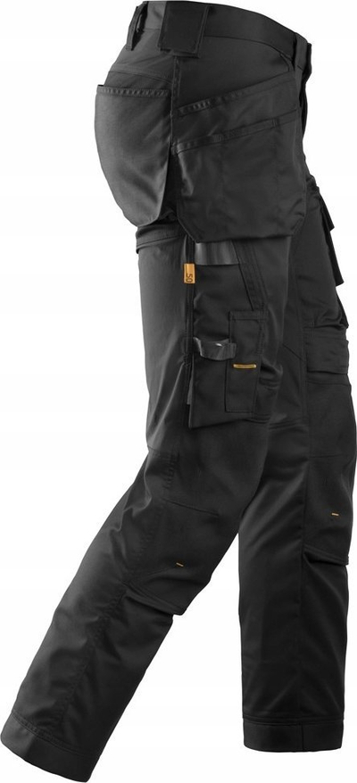Pantallona pune Snickers 6241 Allround Stretch, slim fit, me xhepa holster, të zinj