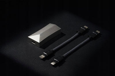 USB звучна картичка Astell&amp;Kern HC4, пренослив DAC, засилувач за слушалки, сребрена