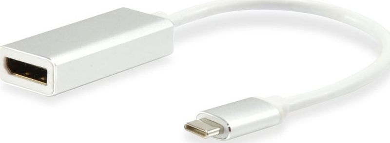 Adaptues grafik i jashtëm Equip 133458, USB C në DisplayPort, 4096 x 2160, i bardhë