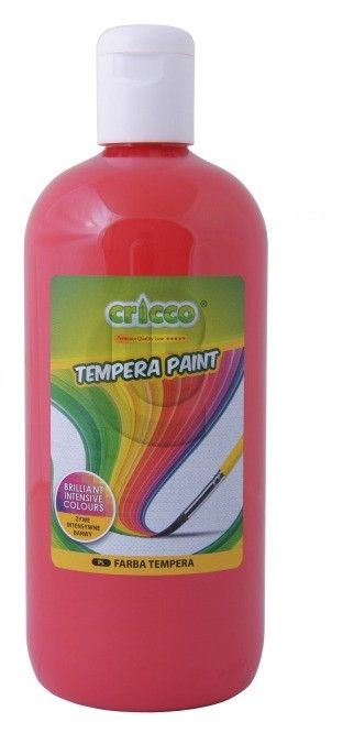 Темперна боја Cricco, 500 ml, црвена
