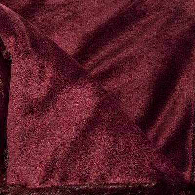Batanije FUR Blanket, 125 x 150 cm, poliester, bordo