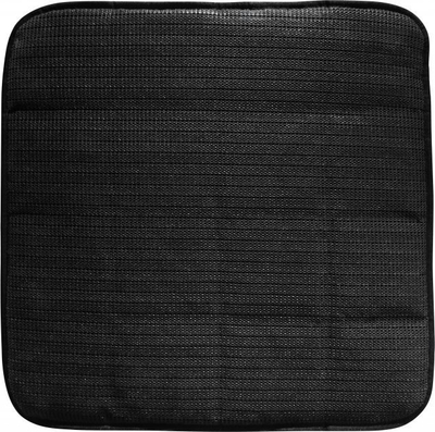 Jastik për karrige AndaSeat Green-touch, 450x450mm, bambu me karbon natyral, fibër karboni, i zi