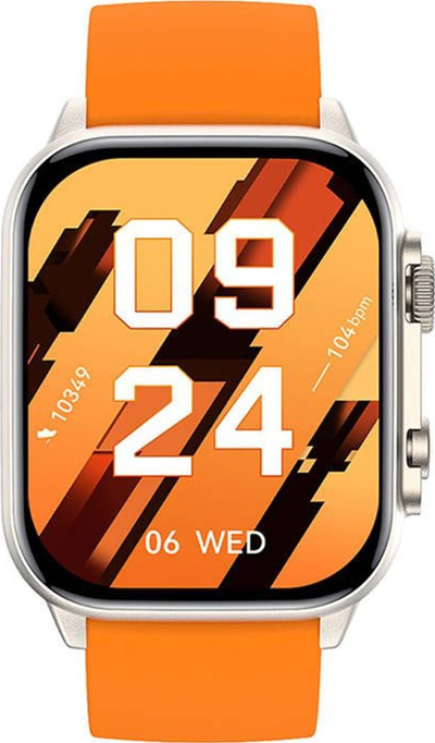 Smartwatch Colmi C81, ekran 2.0" AMOLED, Bluetooth për me bo thirrje, portokalli