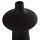 Dekor tavoline qeramike Scepter Φ18x49Hcm (HM4636.02), zezë