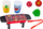 Сет играчки за кујна LEAN Toys Party Grill, 40 елементи, повеќебоен