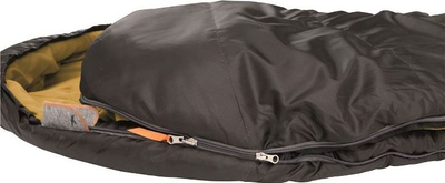 Thes fjetje Easy Camp Orbit 200, formë mummy, i zi