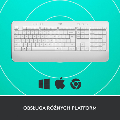 Tastierë Logitech K650 (920-010977), US, e bardhë