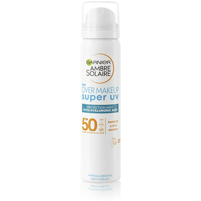 Sprej mbrojtës për lëkurë Garnier SPF 50 Over Make-up, 75 ml