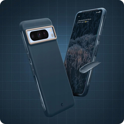 Mbrojtëse telefoni Spigen Cyrill UltraColor, Google Pixel 8 Pro, TPU, blu Deep Sea