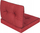 Jastëk kopshti HOBBYGARDEN EMMA TECH, për kolltuqe dhe sofa technorattan, 70x70x42 cm, gri