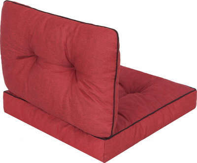 Jastëk kopshti HOBBYGARDEN EMMA TECH, për kolltuqe dhe sofa technorattan, 70x70x42 cm, gri