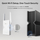 Access point TP-Link RE235BE, Wi-Fi 7, port 2.5G, i bardhë