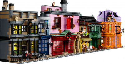 Set LEGO Harry Potter Diagon Alley, model për koleksion, me shumë copa, shumëngjyrësh