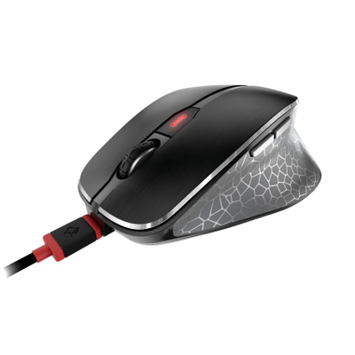 Maus CHERRY MW 8C ERGO, wireless, 3000 DPI, i zi/i hirtë