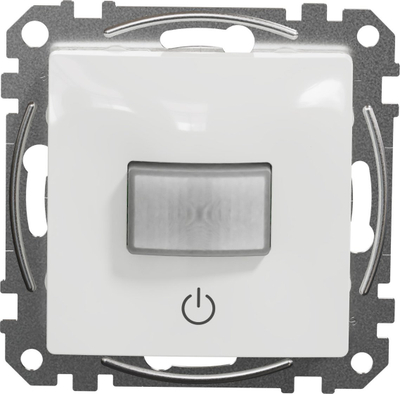 Sensor lëvizjeje Sedna Design, kënd 160°, 10A, i bardhë