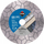 Disk diamanti Rubi TGS SuperPro, 125mm, për prerje edhe bluarje porcelani, gri