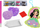 Set kreativ me rruaza DIY Princess Keychain Pocket, varëse çelësash princeshë, për fëmijë 6+