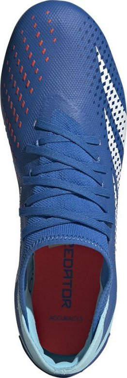 Këpucë futbolli Adidas Predator Accuracy.3 FG M GZ0026, për fusha me bar natyral, për burra, blu