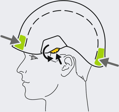 Helmetë sigurie Petzl Vertex A010AA04, pa vrima ajrimi, portokalli