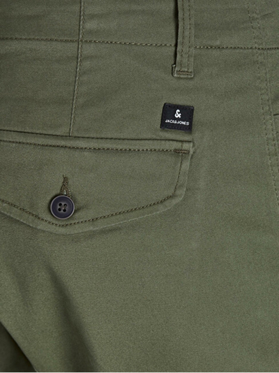 Долги панталони Jack&Jones JPSTPAUL, зелени