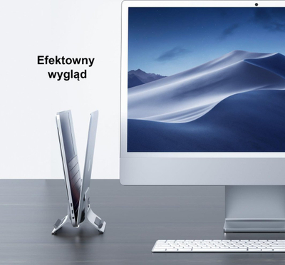 Mbajtëse laptopi Sodi Gravitan SMS 300, për MacBook, gri