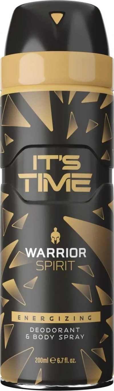 Deodorant për meshkuj It’s Time Warrior Spirit, sprej trupi 200ml