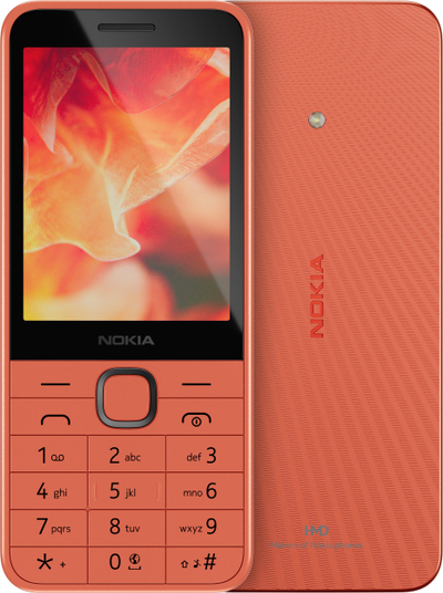 Telefoni Nokia 215 4G, dual SIM, me tastierë, ngjyrë pjeshke