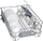 Pjatalarëse e integruar Bosch SPV4EMX61E, 45 cm, 10 sete, e bardhë