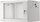 Kabinet muror rrjeti Lanberg WF01-6406-10S, 19", 6U, gri