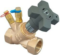 Valvul balancuese Oventrop Hydrocontrol R P16, DN 25, bronx, ngjyrë ari