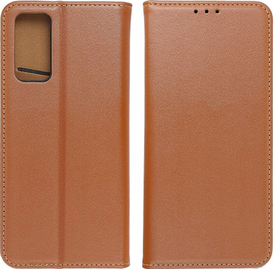 Këllëf telefoni Forcell Smart Pro për Xiaomi Redmi 13C, lëkurë, kafe