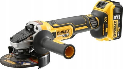 Set veglash pa kabllo Dewalt DCK853P4T, 18V XR, brushless, i verdhë me të zi