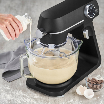 Makina e kuzhinës Caso, tas xhami 4.5L, 1800W, e zezë