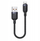 Kabllo USB në Lightning Yesido CA131L, 0.3m, 12W 2.4A, e zezë