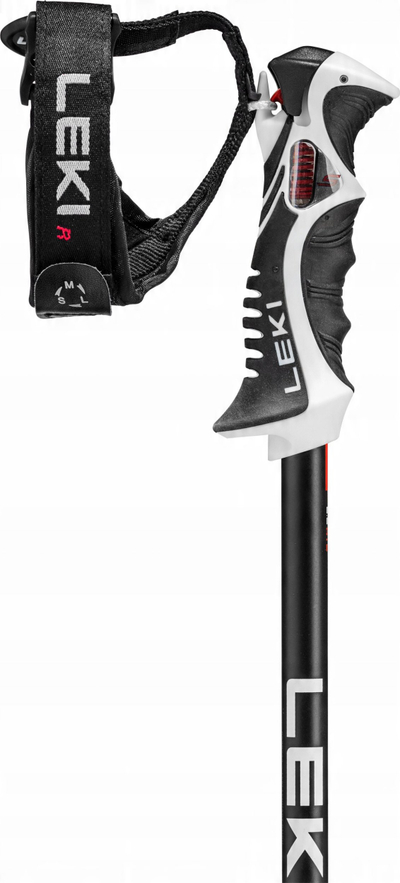 Shkopinj skijimi Leki Bold Lite S, alumini i lehtë, dorezë Trigger S, gri