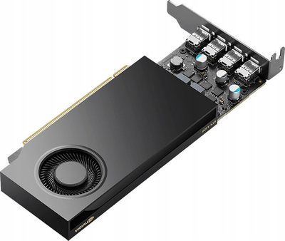 Kartë grafike Asus NVIDIA RTX A400, 6GB GDDR6, PCIe 4.0, e zezë