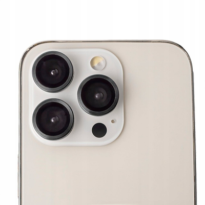 Mbrojtës kamerë TelForceOne për iPhone 17 Air, set xhami tempered, kornizë alumini, e zezë