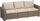 Divan kopshti California, 3 vende, 198x68x71.5 cm, cappuccino