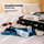 Hekur me avull dore Lauben Handheld Steam Iron 1200W, i vogël, i lehtë për ta marrë me vete
