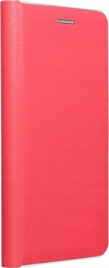 Këllëf telefoni Vennus Book për Xiaomi Redmi Note 13 Pro 5G, lëkurë ekologjike, me magnet, i kuq