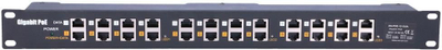 Panel i pasëm ExtraLink 19 "12x Rj45 PoE Injector Gigabit Ethernet (EX.1988)