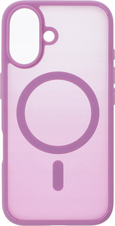 Kapak telefoni Puro Protective Cover për iPhone 16, MagSafe, rozë