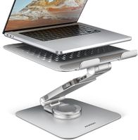 Mbajtëse laptopi Axagon NB ACC Stand, 10-17", alumini rrotulluese, e kuqe