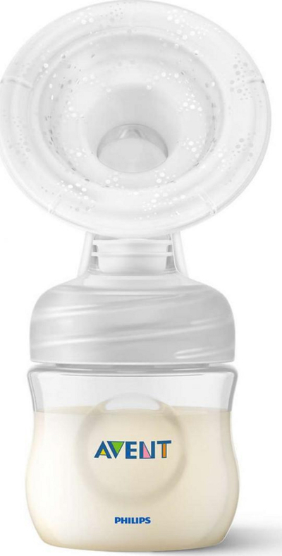 Pompa gjiri me dorë Philips Avent SCF430/10, silikoni, e vogël, transparente