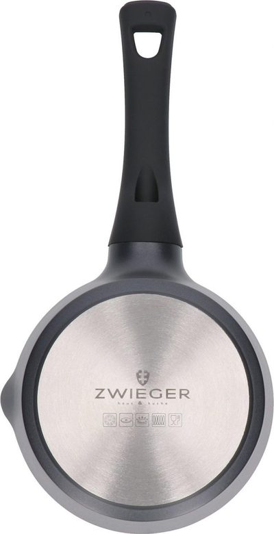 Tenxhere Zwieger Black Stone, 16 cm, 1 L, e zezë