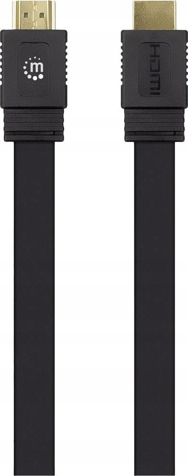 Kabllo HDMI Manhattan 355636, 5 m, 4K UHD, e zezë