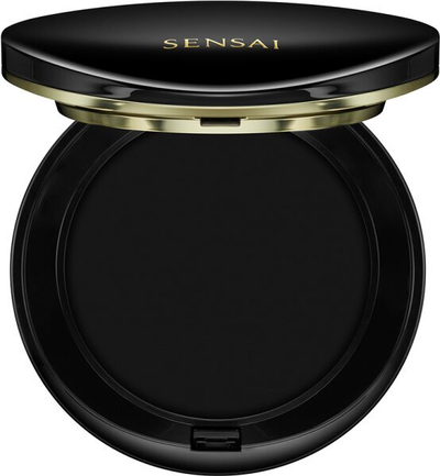Kuti kompakte për grim SENSAI Total Finish Powder Makeup Case, e zezë