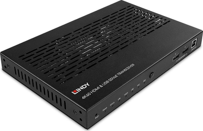Adapter HDMI dhe USB Lindy Extender Cat6, 4K, 100m, i zi
