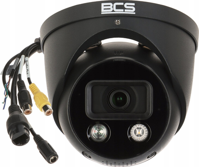 Kamerë IP dome BCS BCS-L-EIP58FCR3L3-Ai1-G, 8MP 4K, 2.8mm, grafit